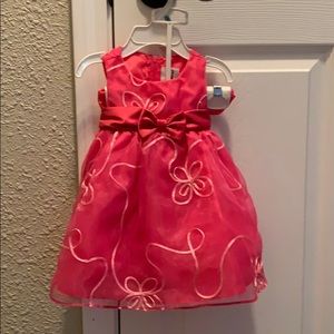 EUC Rare Editions girls 6-9 months dress.